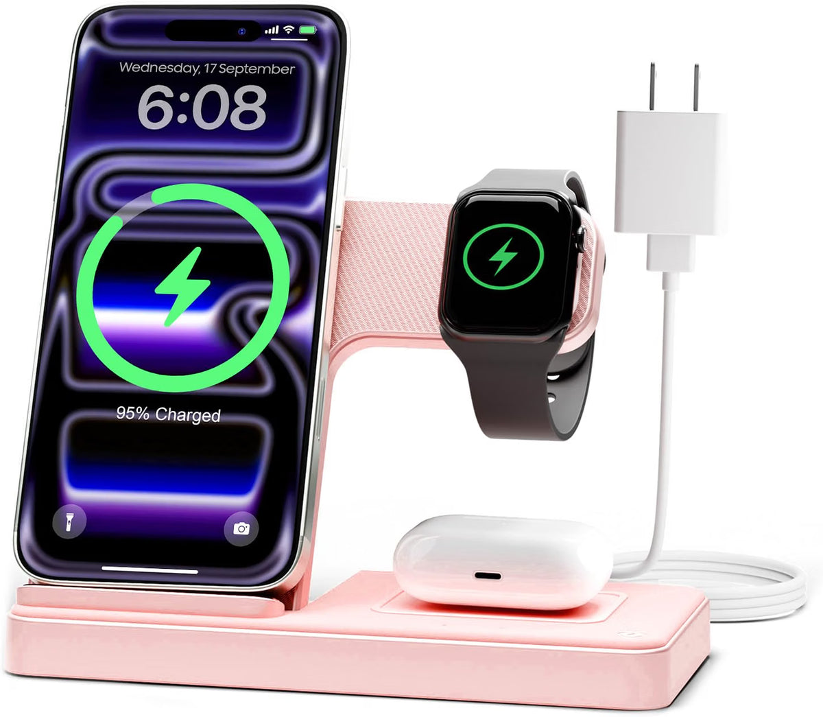 3-in-1 Wireless Charger
