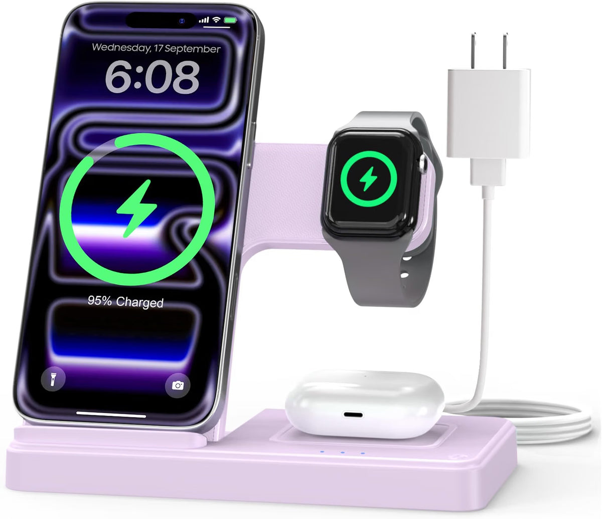 3-in-1 Wireless Charger