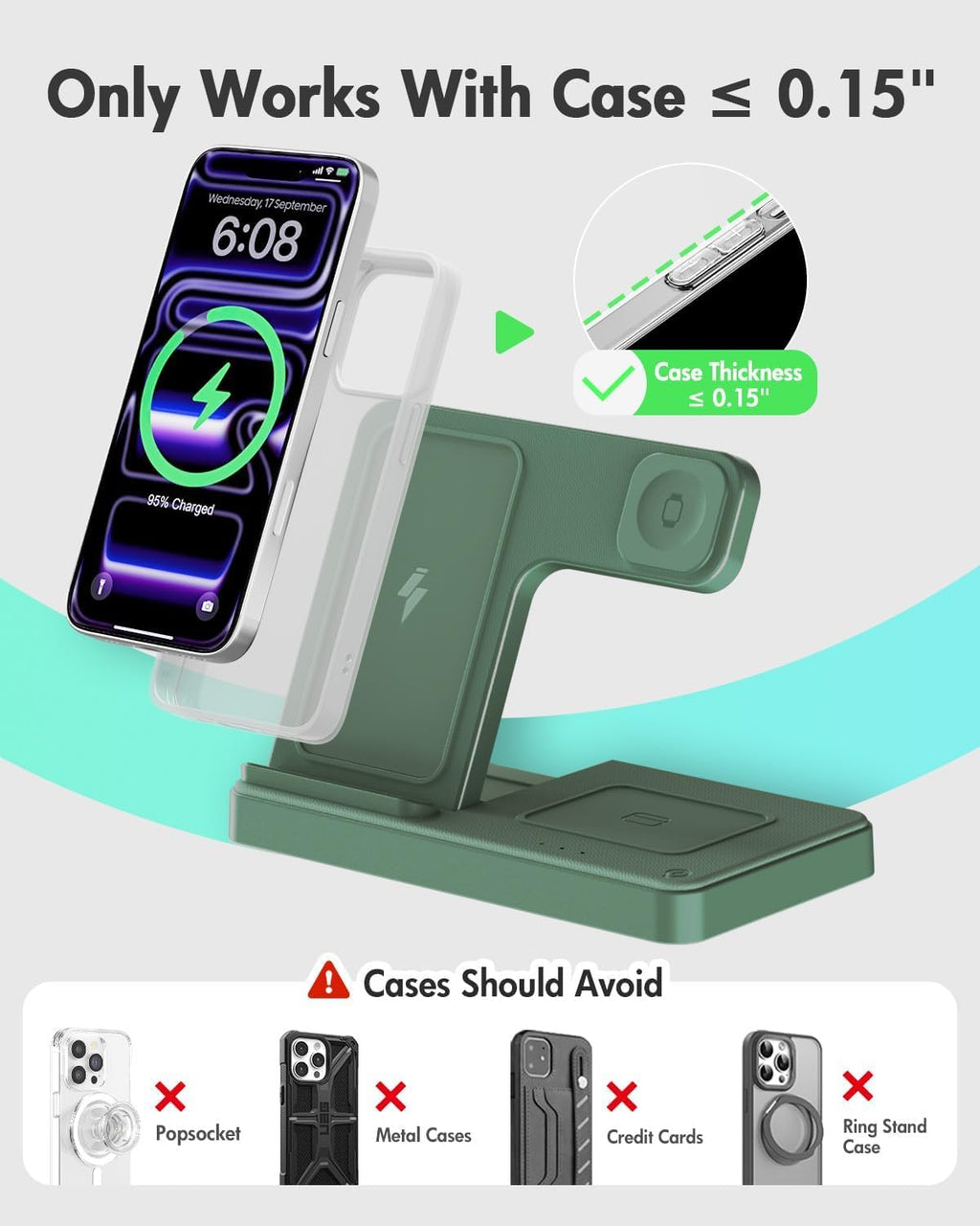3-in-1 Wireless Charger