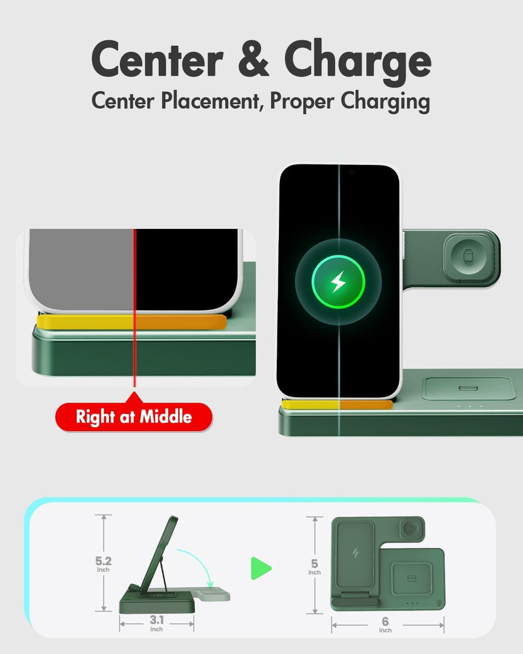 3-in-1 Wireless Charger