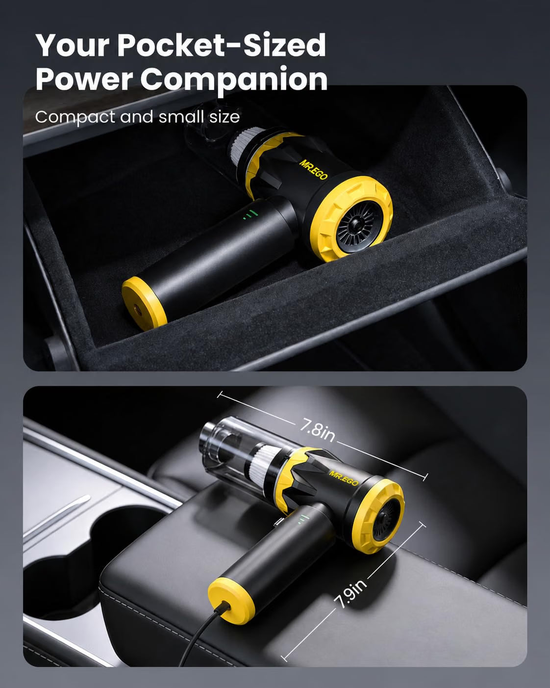 Mr.ego Car Vacuum