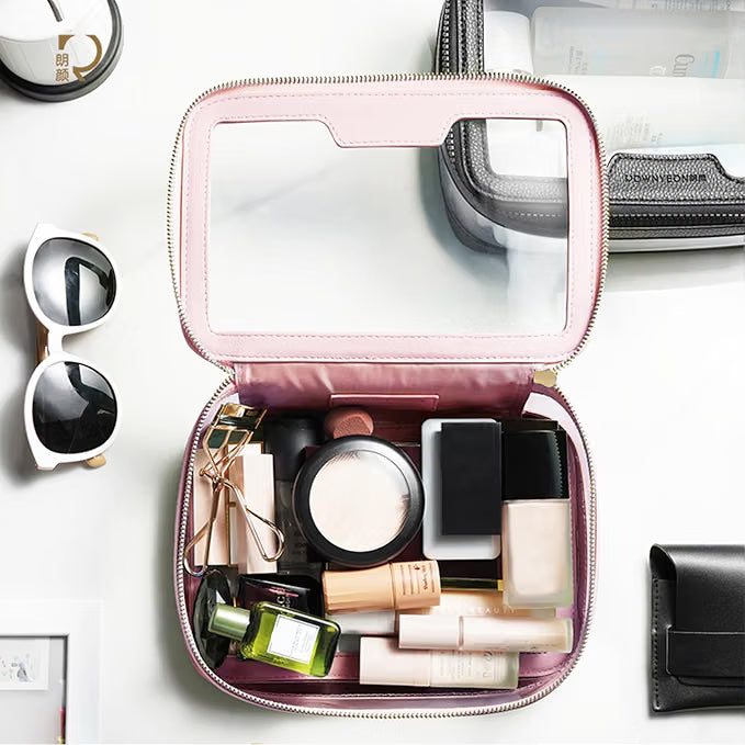 ROWNYEON Clear Makeup Case