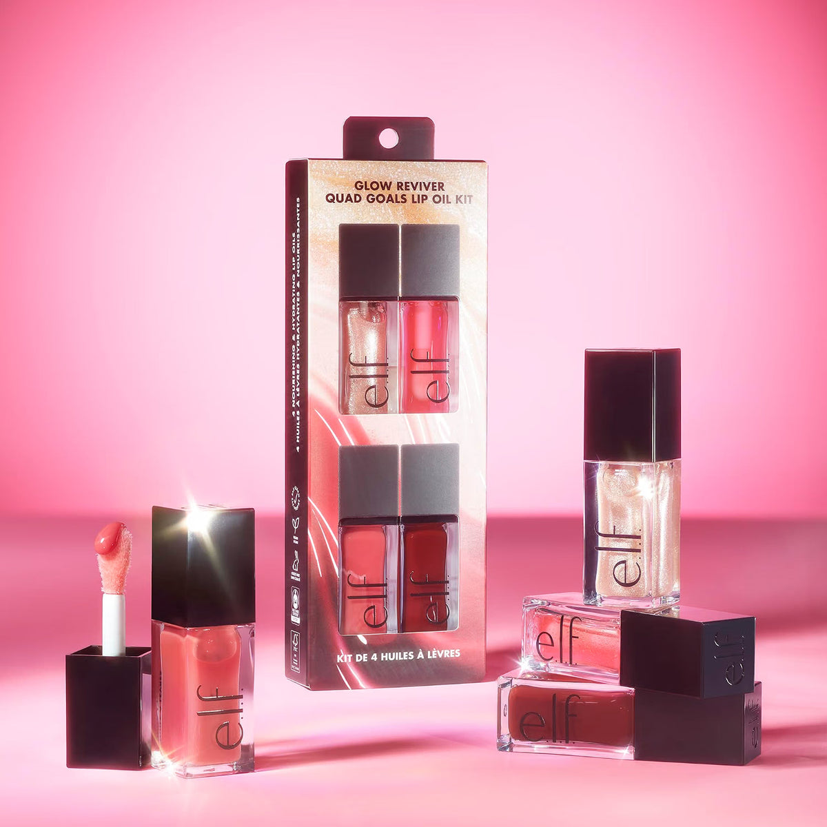 E.L.F. Glow Lip Oil Kit