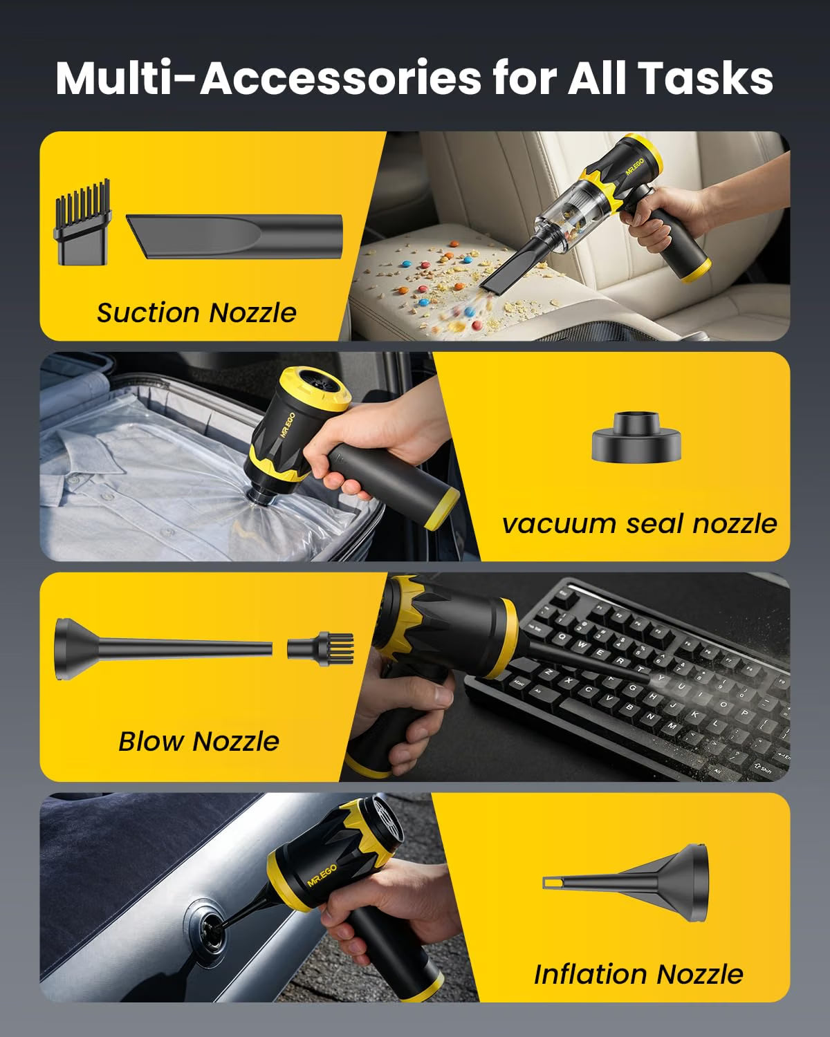 Mr.ego Car Vacuum