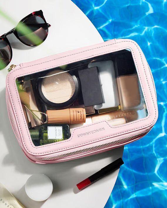 ROWNYEON Clear Makeup Case