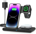 Wireless Charger Stand 3in1 For iPhone Watch AirPods Fast Charge Dock Back To School 2026 TikTok Viral